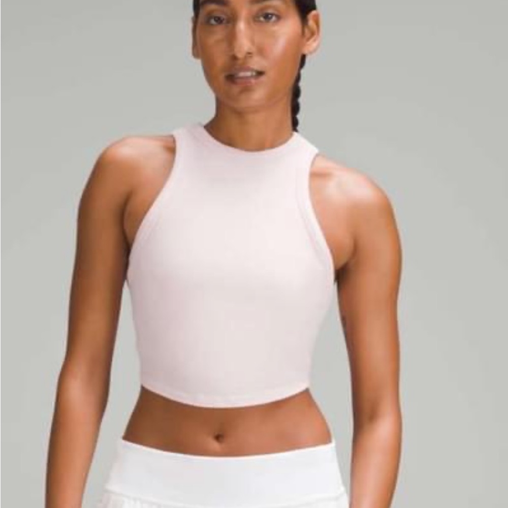 Lululemon hold tight cropped tank excellent condition
